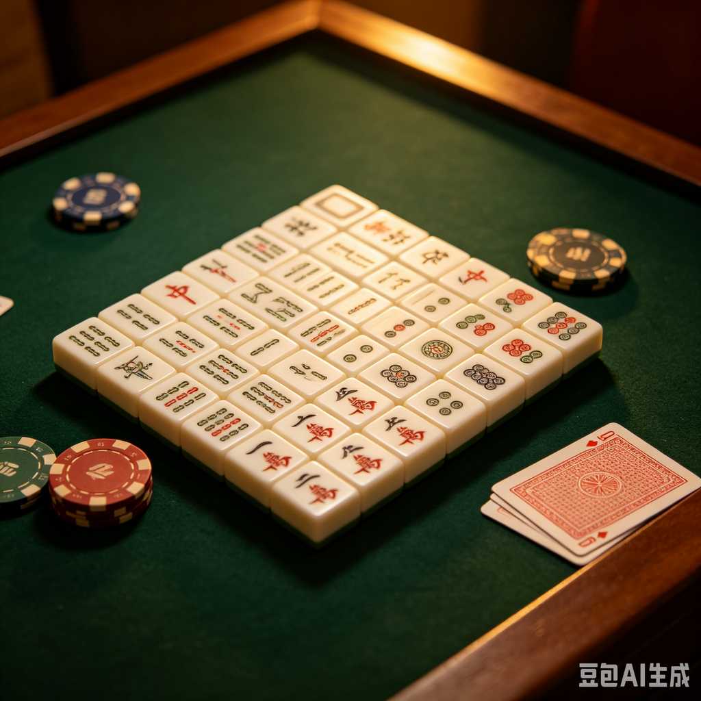 mahjong rule card included